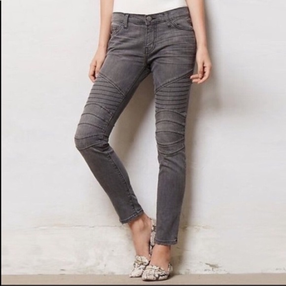 Current/Elliott Denim - Current/Elliott Moto Skinny overcast 27